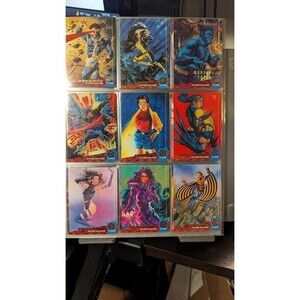 1994 Fleer‎ Ultra Marvel X-Men COMPLETE 150 Base Set, 3 Ltd Ed Subsets *VTG*